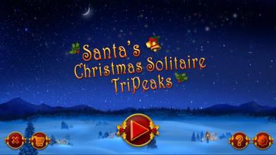 Santa's Christmas Solitaire TriPeaks截图5