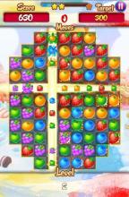 Sweet Fruit Candy Blast Game截图1