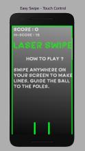 LaserSwipe  Ball Bouncing, Addictive Arcade Game截图1