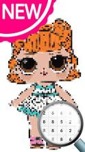 SURPRISE DOLLS COLLECTOR PIXEL ART COLORING截图2