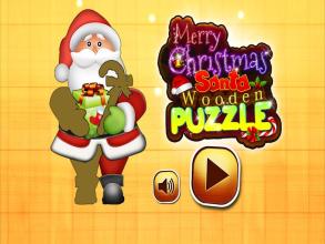 Christmas Santa Wooden Puzzle截图2