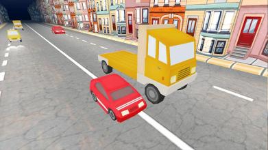 Cartoon Race Car Game截图1