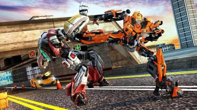 Car Robot Transformer vs War Robot simulator 2019截图1