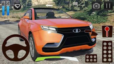 Car Driving Simulator Lada截图2