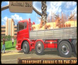 Zoo Animals Transport Truck Simulator tips 2019截图1