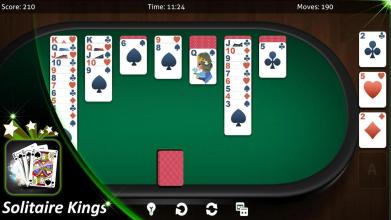 Solitaire Kings  Classic Card Game截图1