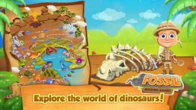 Dig up dinosaur bones Fossil digging games截图5