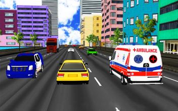 Idle Highway Ambulance Ultra Tycoon  3D Sim 2019截图3