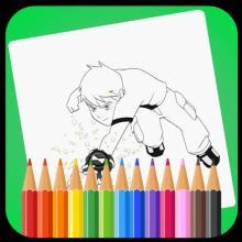 Coloring Pages For BenX Ten截图1