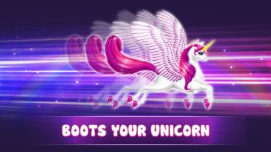 Magic Unicorn Runner  Pink Princess Unicorn Dash截图4