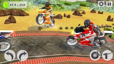 Crazy Real Motorbike Race 2019截图3