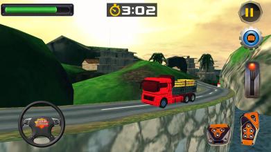 Gold Transporter Truck 2019Uphill Truck Drive 3D截图3