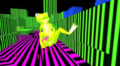 Neon Frog Crazy Sandbox截图2