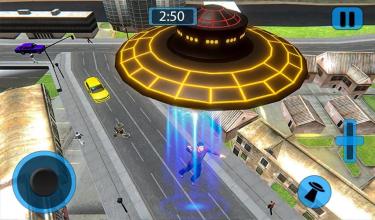 Alien Flying UFO Simulator Space Ship Attack Earth截图3