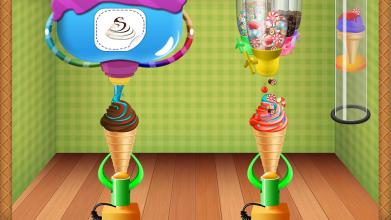 Ice Cream Cone Maker Factory Ice Candy Games截图5