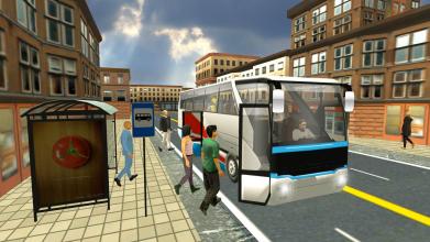 Coach Bus 3D Driving Simulator截图5