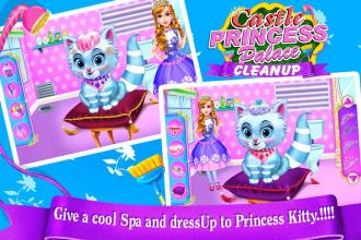 Keep Royal Princess Palace Clean Up Girls Games截图1