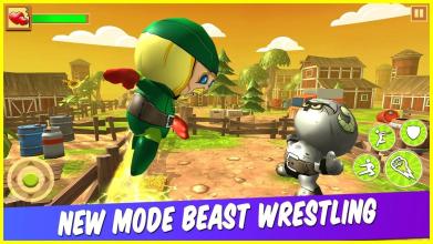 Beast Wrestling Gang Beast Fighting Game截图3