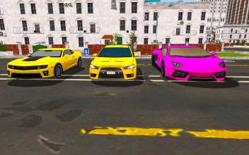 New York City Pink Taxi Simulator截图2