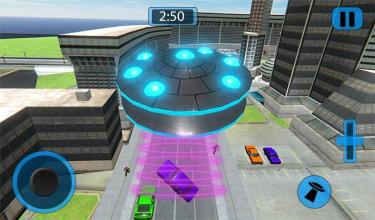 Alien Flying UFO Simulator Space Ship Attack Earth截图4