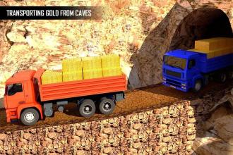 Gold Transporter Truck Driver 2019  Uphill Driver截图3