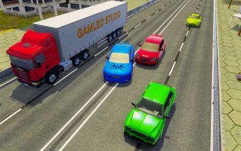 Extreme Highway Traffic Car Race截图1