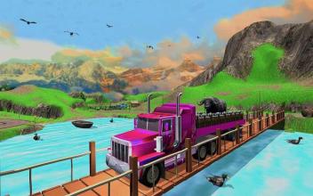 farm animal cargo transport hill climb截图4