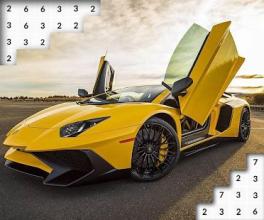 Color by Number: Fast Car Pixel Art截图1