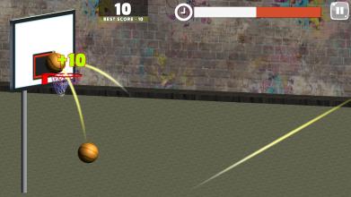 3D Basketball Street Challenge截图2