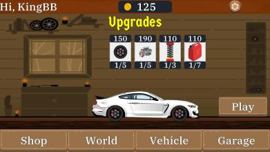 Racing The Undead  2D Physics Racing截图2