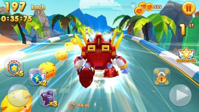 Toon Car Transformer Challenge截图2