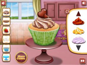 Cupcakes Baking  Cupcake Maker And Cooking Games截图1