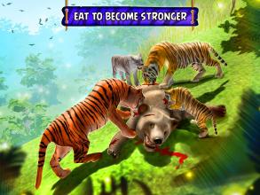 Wild Tiger Survival  Animal Simulator截图2