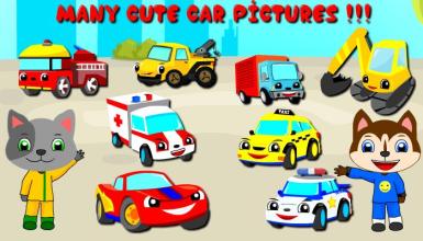 Kids Cartoon Car Puzzle  Pups Friends截图1