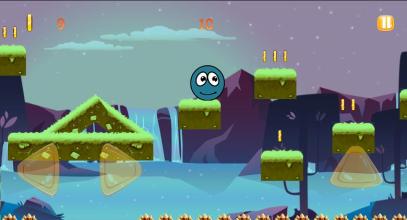 Blue Ball Adventure  Ball in Jungle Adventures截图3