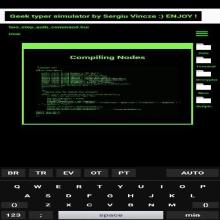 Geek typer hacking simulator截图1