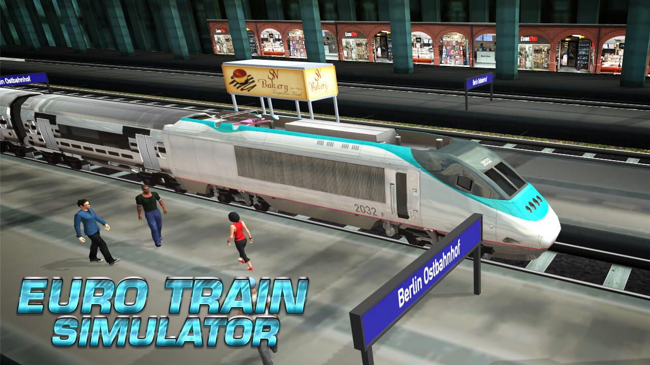 Euro Train Simulator 3D截图5