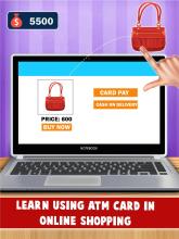 Bank ATM Learning Simulator  Cashier Machine截图1