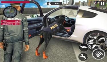 Police dog hero crime city cop k9 dog simulator 3D截图5