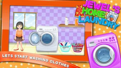 Jewel’s Home Laundry Washing Game 2019截图2