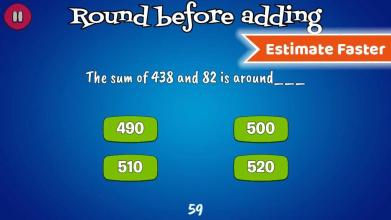 Math Rescue Mental Math Practice 3rd, 4th grade截图3