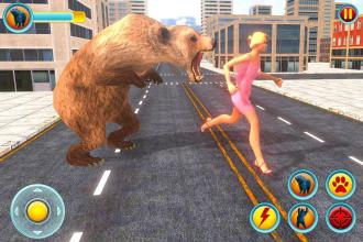 Wild Bear City Rampage Animal Attack截图4