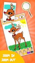 Coloring games for kids animal截图1