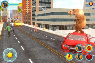 Wild Bear City Rampage Animal Attack截图3