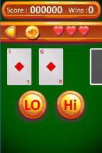 Hi-Lo Card Fast game截图2