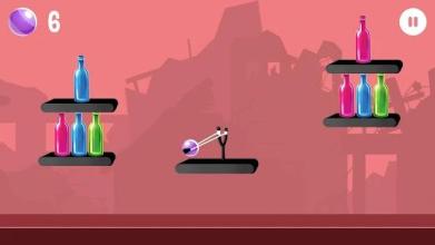 Knock Down Bottles : Catapult Slingshot Games截图5