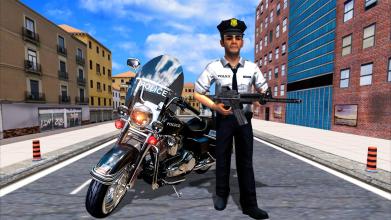 US Police vs Thief Bike Chase 2019截图3