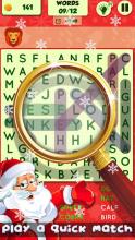 Christmas Word Search Puzzle Game截图2