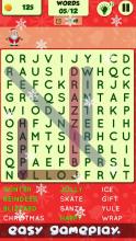 Christmas Word Search Puzzle Game截图1