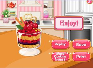 Cooking cake ice cream game截图2